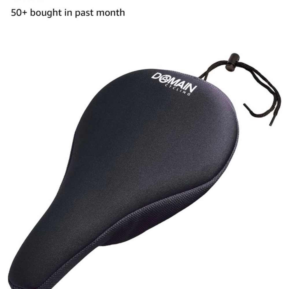 Domain Cycling Black Bike Seat Cover